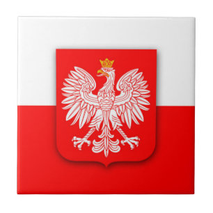 Polônia Polska Red White Eagle Polonês