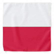 Polônia Sinalizador Bandana