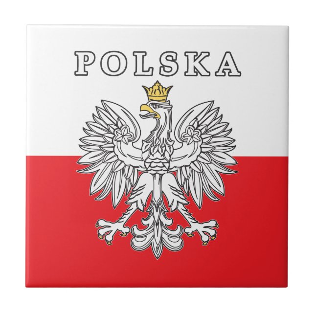 Polska Com Águia Polonesa (Frente)