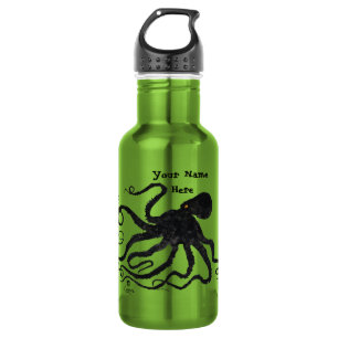 Polvo 6 em verde-maçã - 18 onças. Garrafa de á