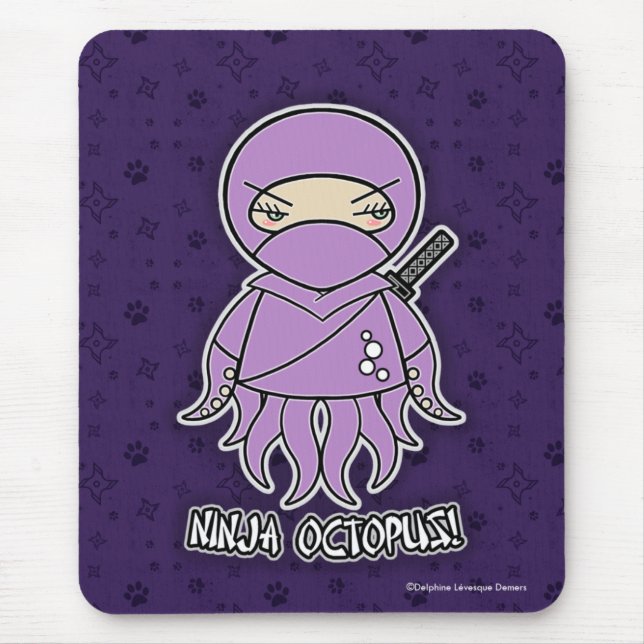 Polvo de Ninja! Mousepad (Frente)