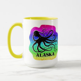 Polvo do arco-íris de Alaska - 15 onças. Caneca