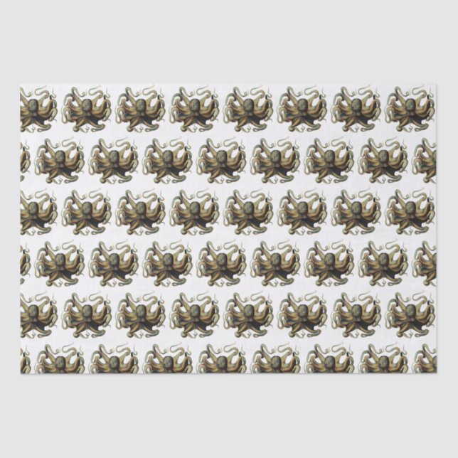 Polvo Estilizado Vintage Desenho 4 Papel Tecido (Frente )