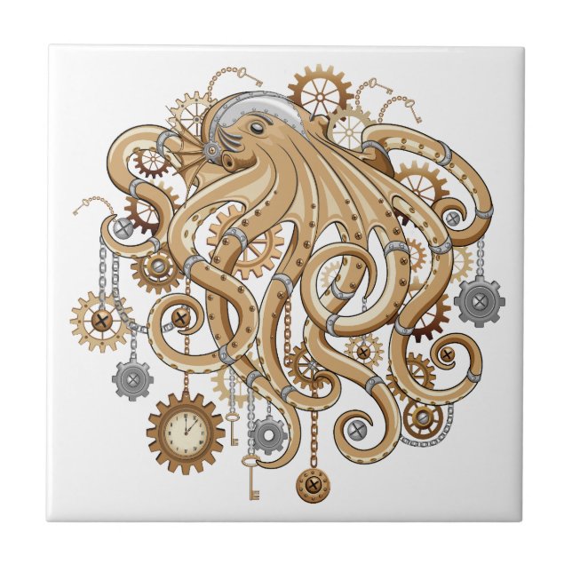 Polvo Steampunk Retro Fantasia Mecânica (Frente)