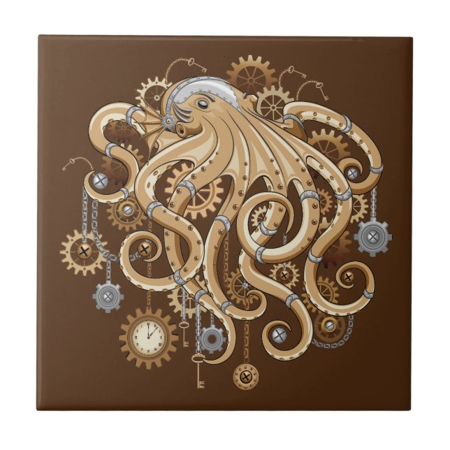 Polvo Steampunk Retro Fantasia Mecânica (Frente)