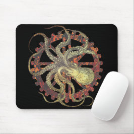 Polvo Steampunk & Rusty Clocage Gear Mousepad
