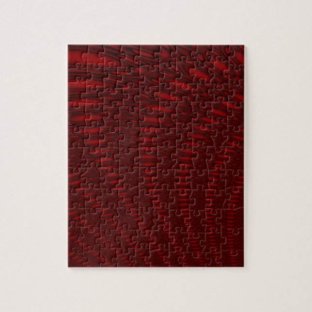 Polvo Vermelho Tentáculos Difíceis Quebra-cabeça (Vertical)