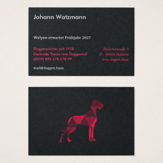 Polygon Great Dane Pink