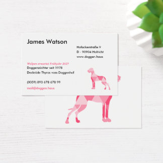 Polygon Great Dane Pink