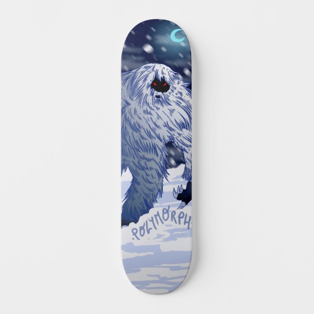 Polymorph The Yeti Skateboard (Frente)