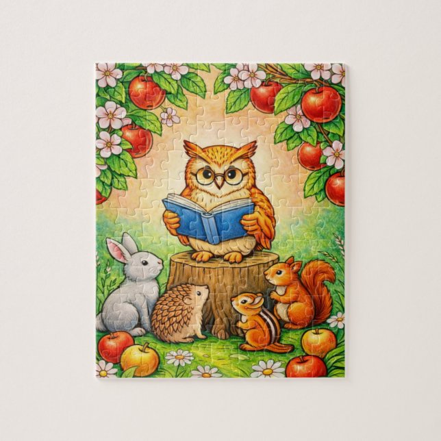 Pomar de Histórias do Professor Owl Quebra-Cabeça (Vertical)