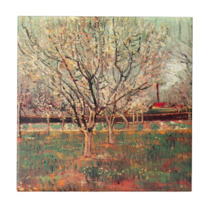 Pomar em Flor, Ameixeiras por Vincent van Gogh