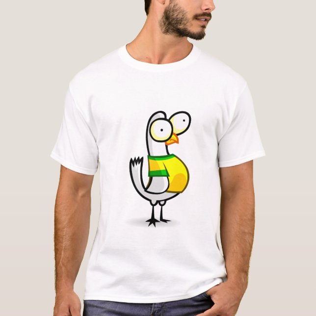 Pomba com a Camiseta do Brasil (Frente)