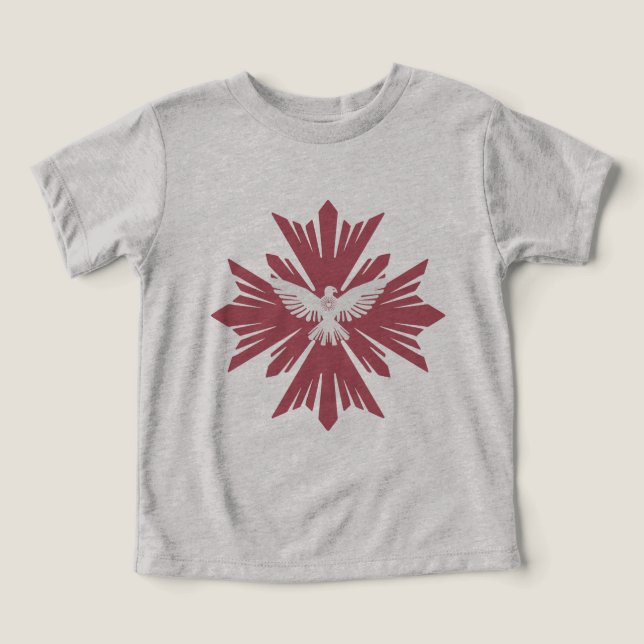 Pomba divina da paz (Design frontal)