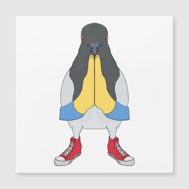 Pombo com Sapatos (Frente)