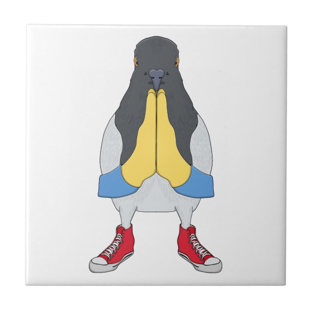 Pombo com Sapatos (Frente)