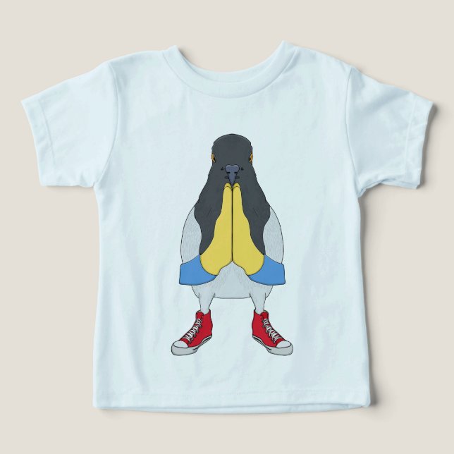 Pombo com Sapatos (Design frontal)