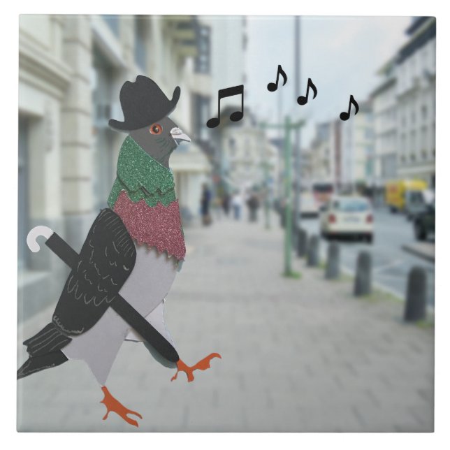 Pombo pela Cidade (Frente)