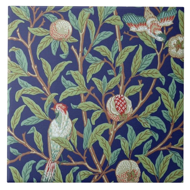 Pomegranate e Little Bird, William Morris (Frente)