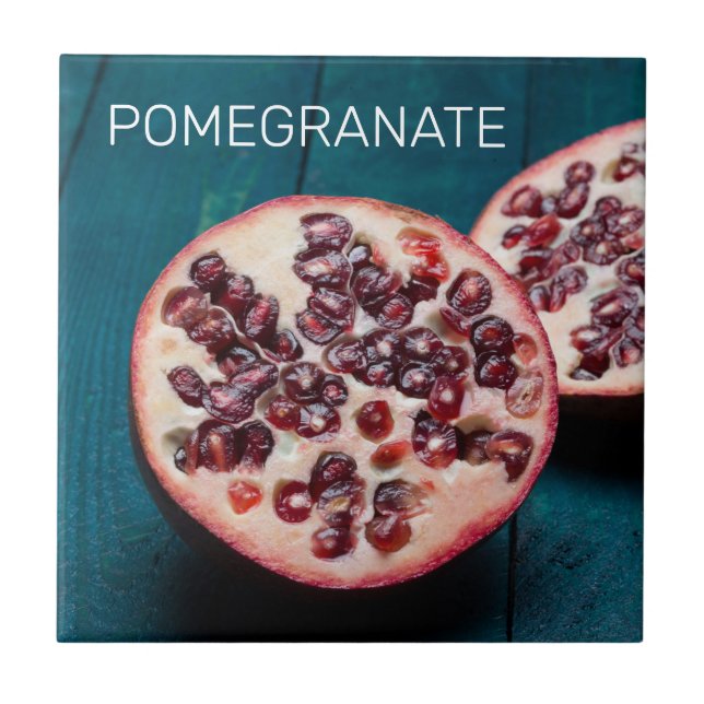 Pomegranato Fruta Vegan Gourmet Foodie Souvenir (Frente)