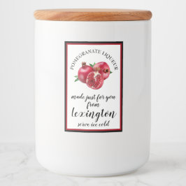 Pomegranato Rótulo de Mini Garrafa Liqueur |