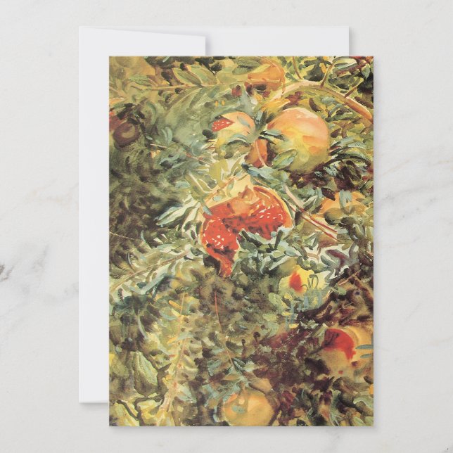 Pomegranatos II por John Singer Sargent (Frente)