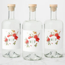 Pomegrancha tema aquarela Cores brilhantes