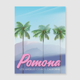 Pomona, poster de viagens dos EUA
