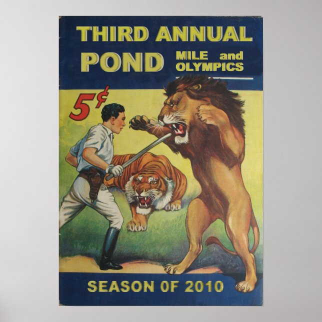 Pond Mile 3 Circus Poster (Frente)