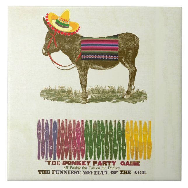 Ponha a cauda no burro (Frente)