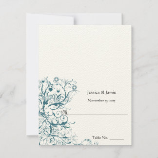 Ponha e Dobre Cartões de Casamento