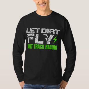 Pontas De Corrida De Camisa Sprint Car Rally Dirt
