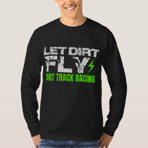 Pontas De Corrida De Camisa Sprint Car Rally Dirt 