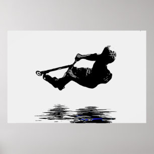 Pontas do meio-ar - Poster de cavaleiro de Patinet