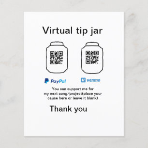 Pontas virtuais código q r doação de dinheiro PayP
