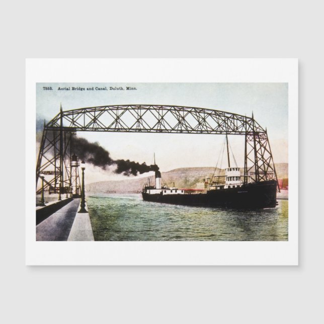 Ponte aérea e Canal, Duluth, Minn. (Frente)