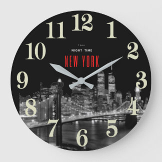 Ponte Brooklyn Nova York - Relógio Grande