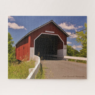 Ponte Coberta de New Hampshire - Quebra-cabeça de