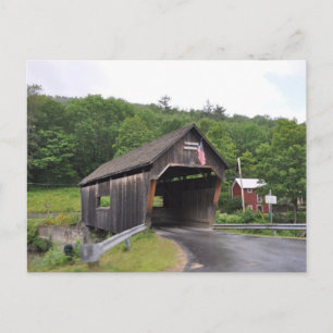 Ponte Coberta de Warren - Cartão Postal
