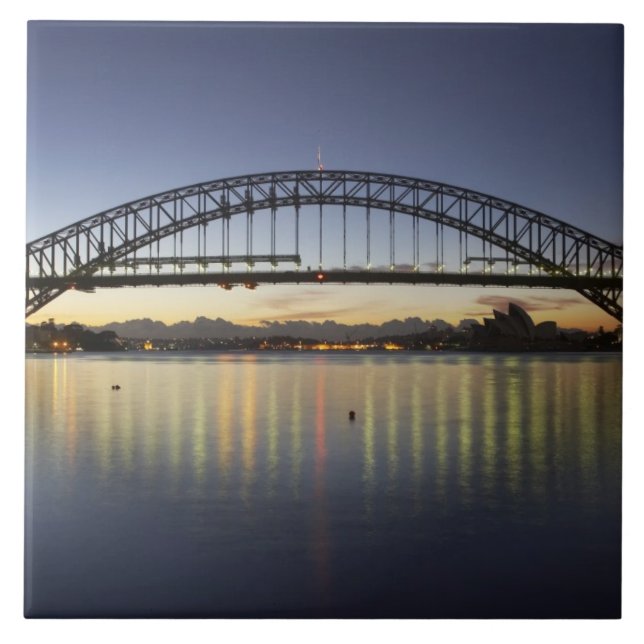 Ponte da Baía de Sydney e Casa da Ópera de Sydney  (Frente)