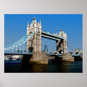 Ponte da torre, poster de Londres