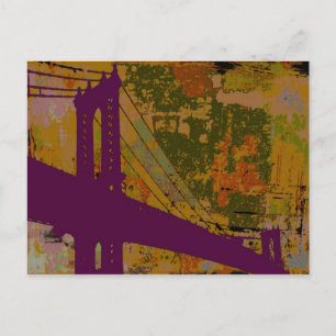 Ponte dança ~ Cartão postal / Convites