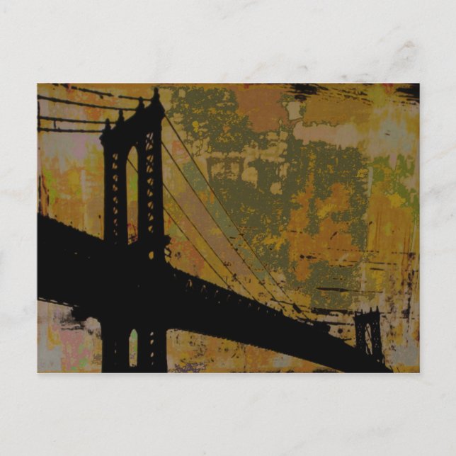 Ponte dança ~ Cartão postal Moderno (Frente)