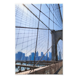 Ponte de Brooklyn até Manhattan – Foto da Cidade d
