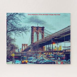 Ponte de Brooklyn Nova York. Quebra-cabeça
