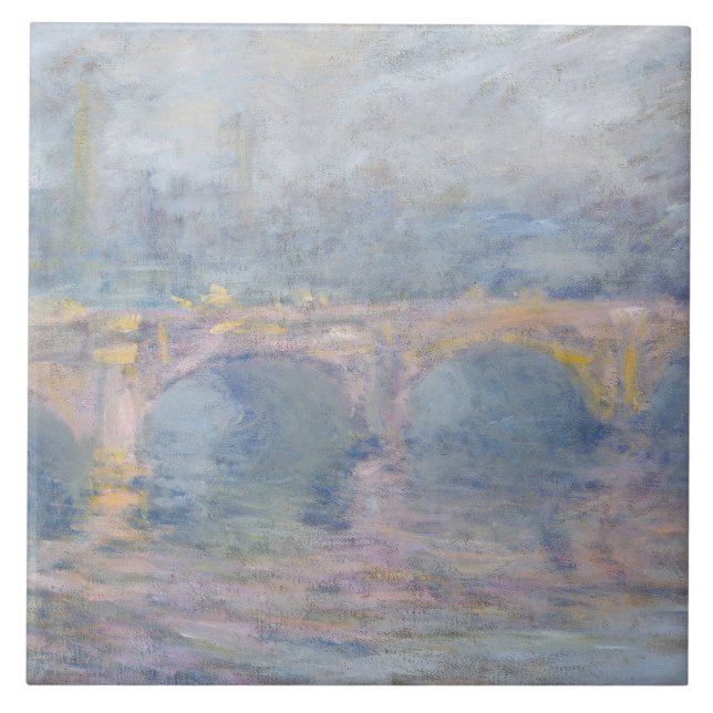 Ponte de Claude Monet | Waterloo, Londres, no por (Frente)