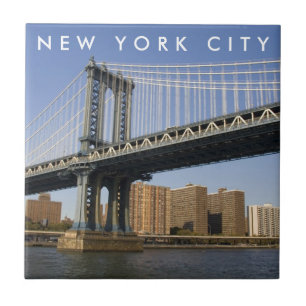 Ponte de Manhattan o rio East Cidade de Nova Yor