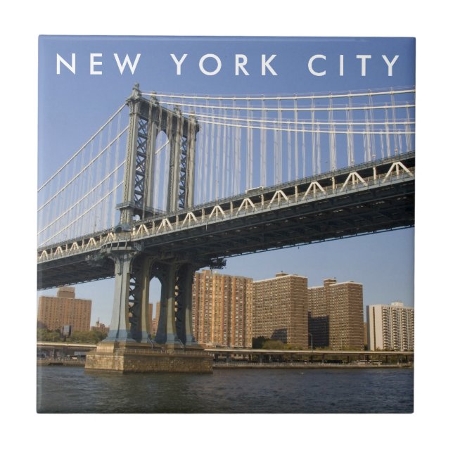 Ponte de Manhattan o rio East | Cidade de Nova Yor (Frente)