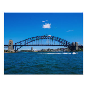 Ponte de porto de Sydney - impressão da foto
