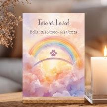 Ponte do Arco-íris em Aquarela Memorial Pet